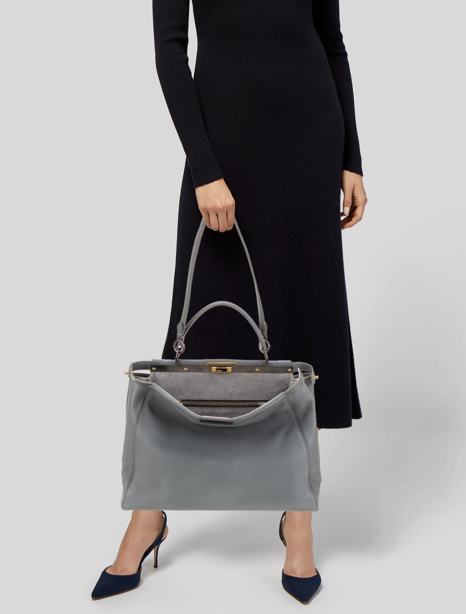 Fendi Leather Peekaboo