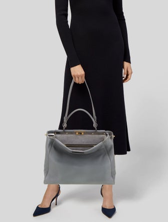 Fendi Leather Peekaboo