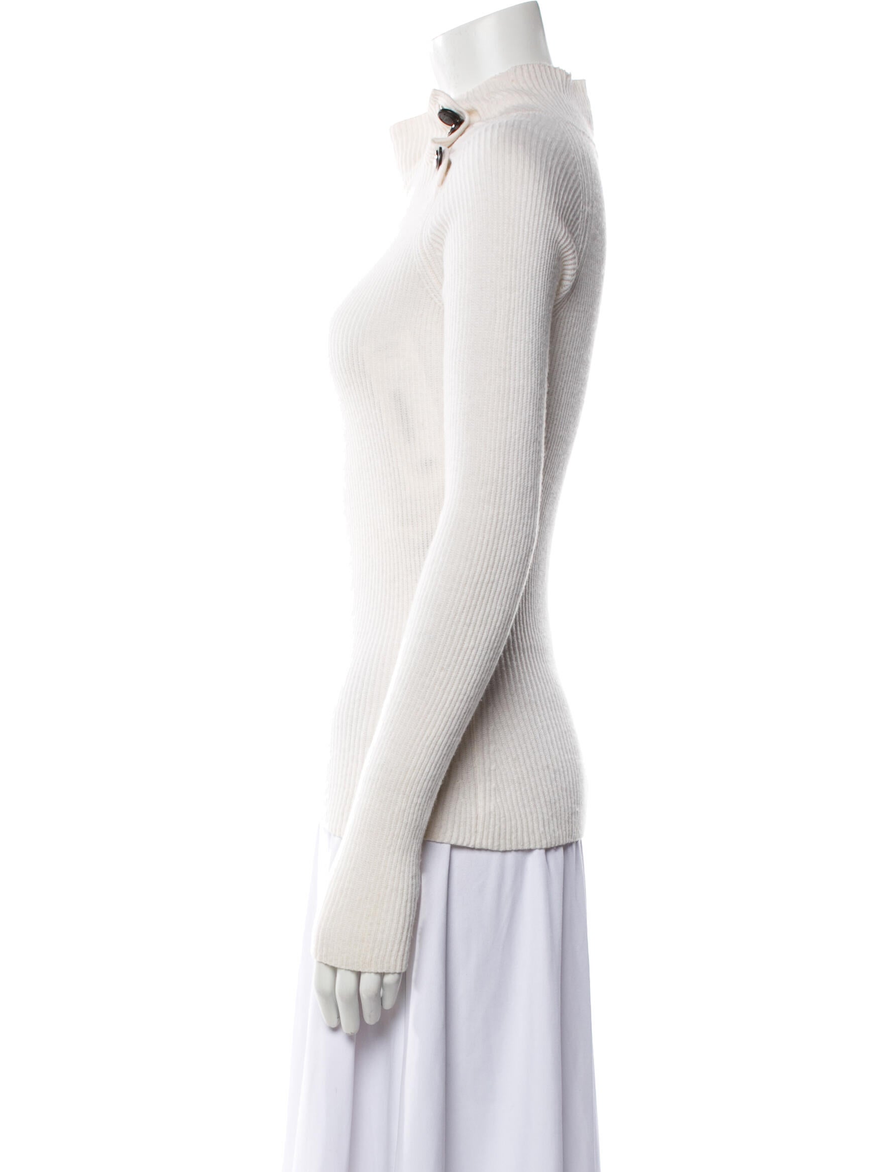 Fendi Cashmere Mock Neck Sweater