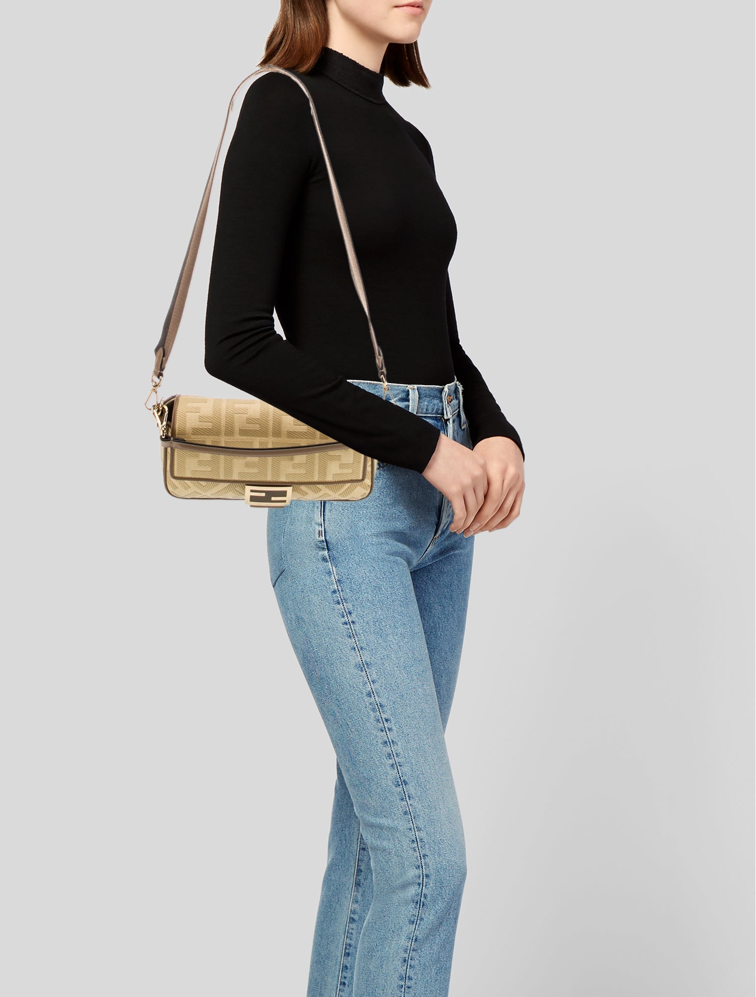 Fendi Zucca FF Baguette