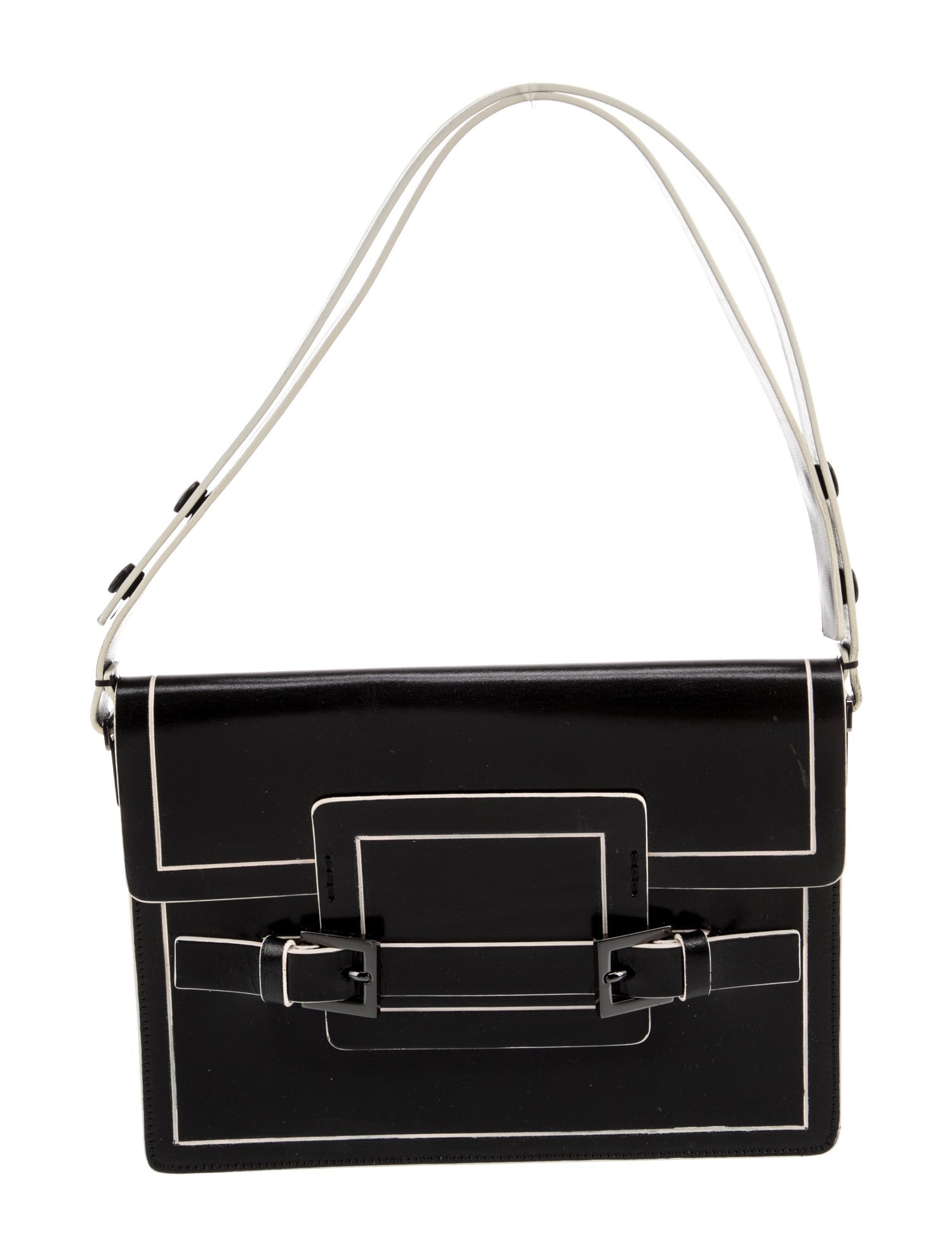 Fendi Leather Shoulder Bag Vintage