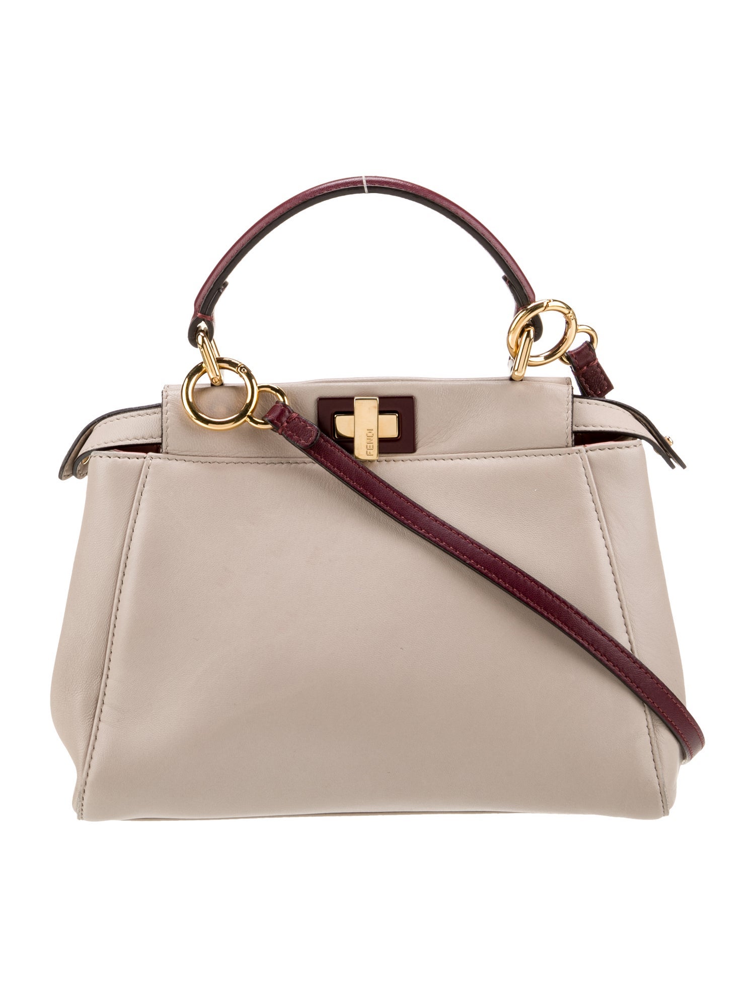 Fendi Leather Peekaboo