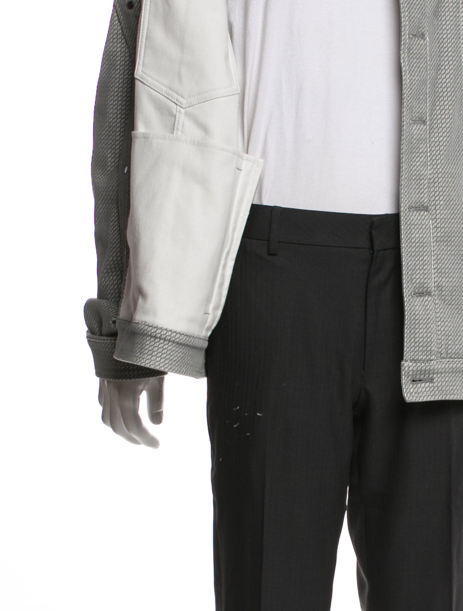 Fendi Printed Trucker Jacket