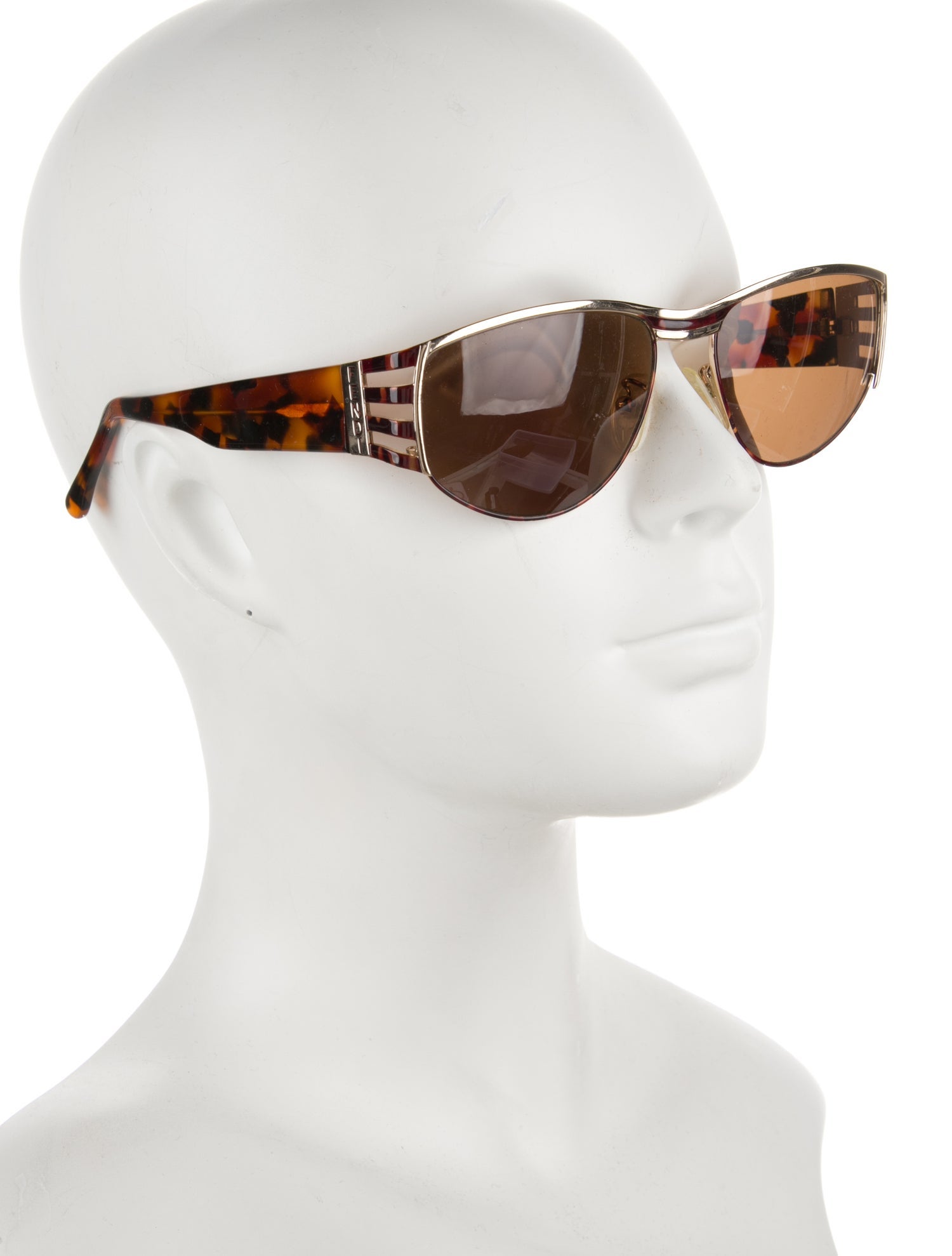 Fendi Square Tinted Sunglasses