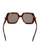 Fendi Square Tinted Sunglasses