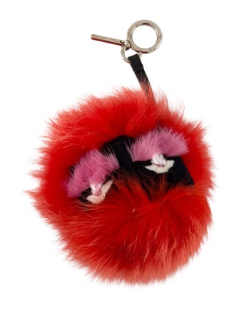 Fendi Monster Motif Keychain