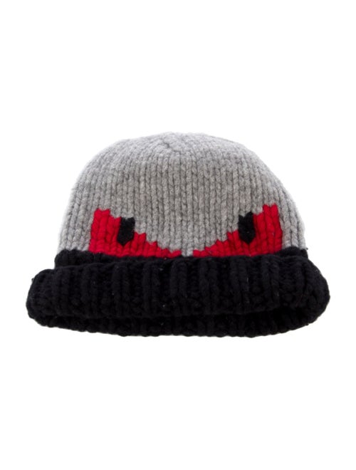 Fendi Monster Eyes Wool Beanie