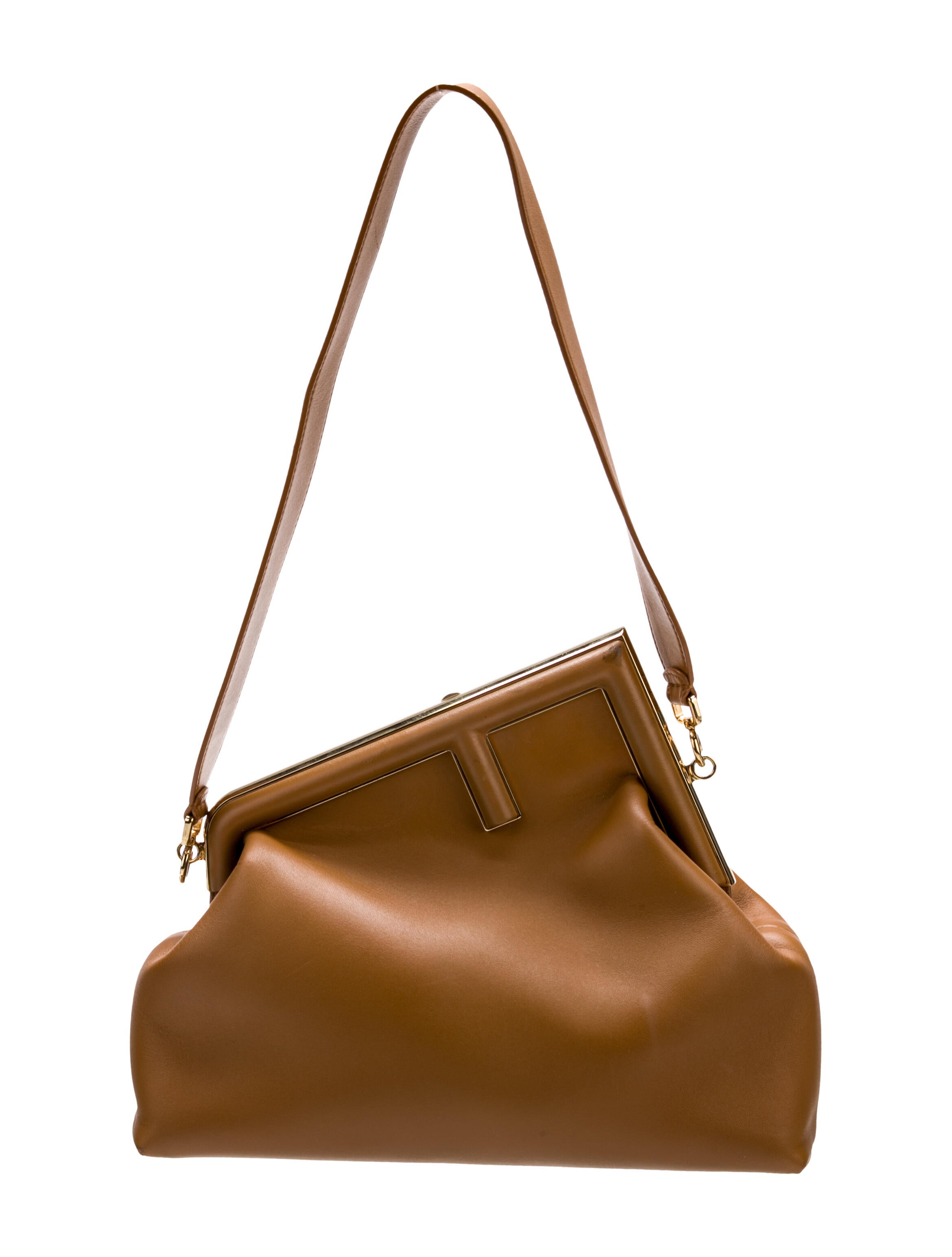 Fendi Leather Peekaboo Medium