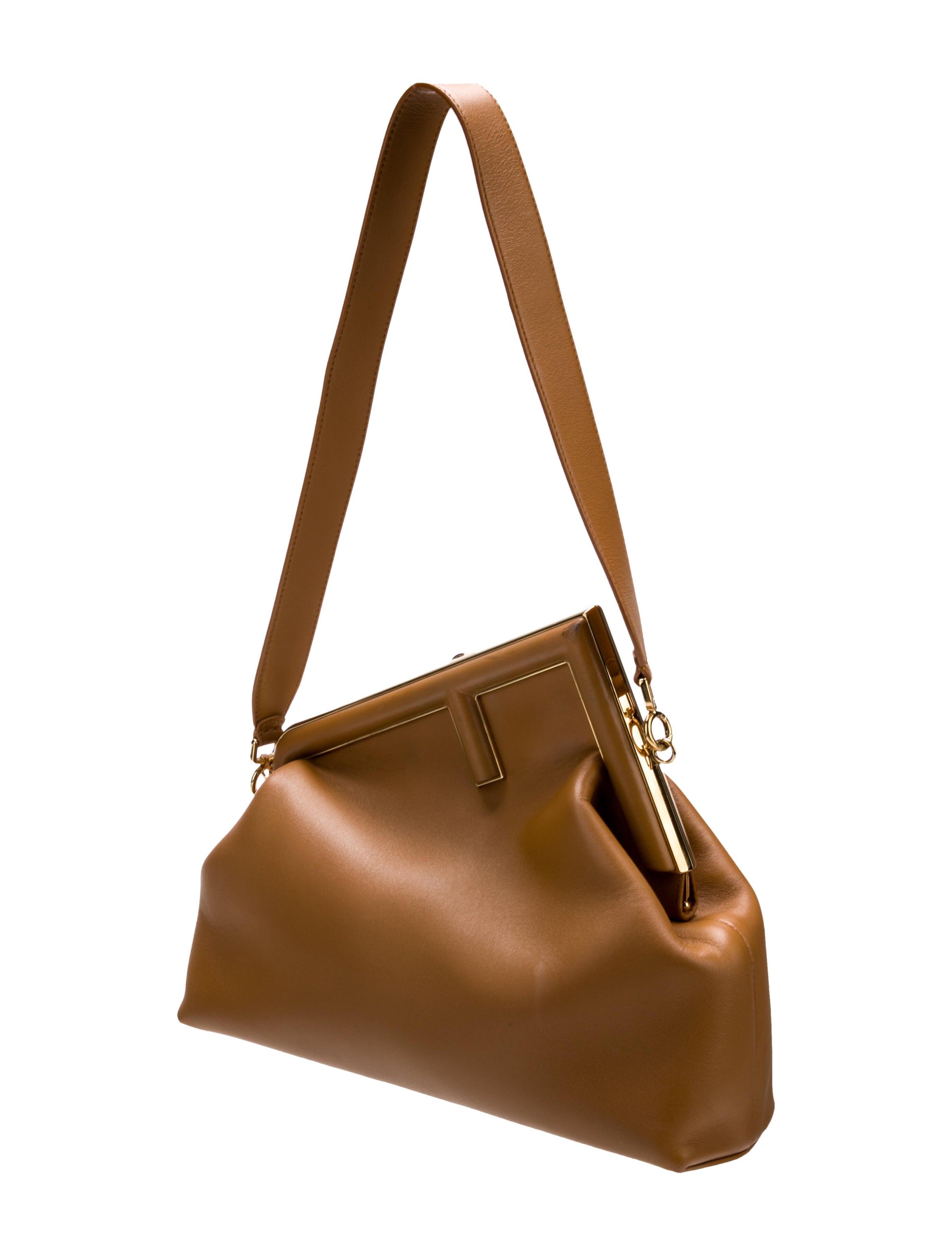 Fendi Leather Peekaboo Medium