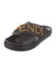Fendi Leather Slides