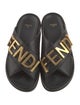 Fendi Leather Slides