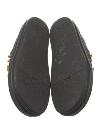 Fendi Leather Slides