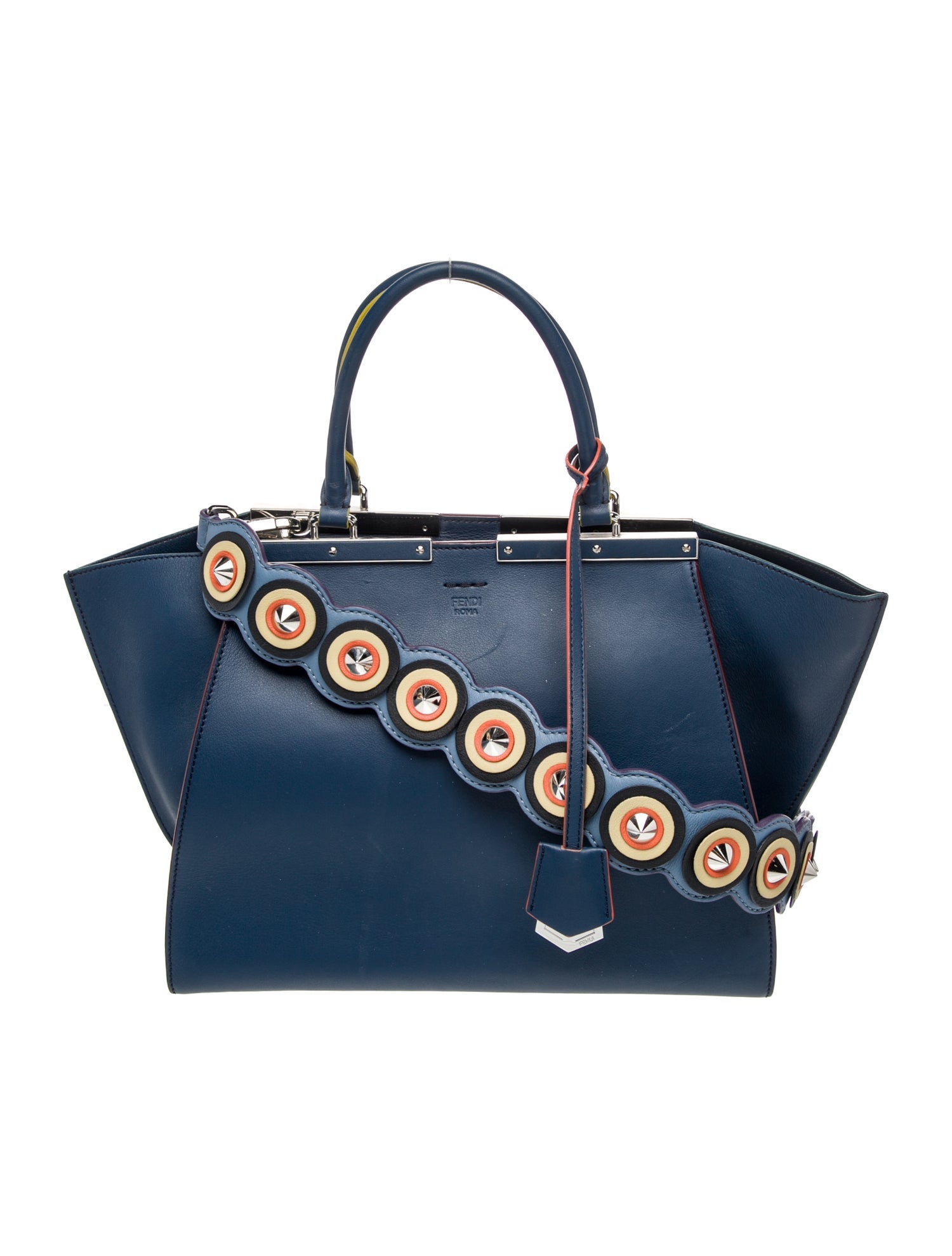 Fendi Leather Top Handle Bag