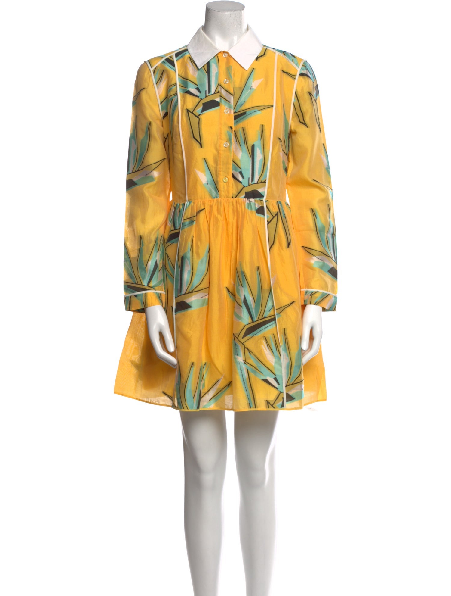 Fendi Printed Mini Dress