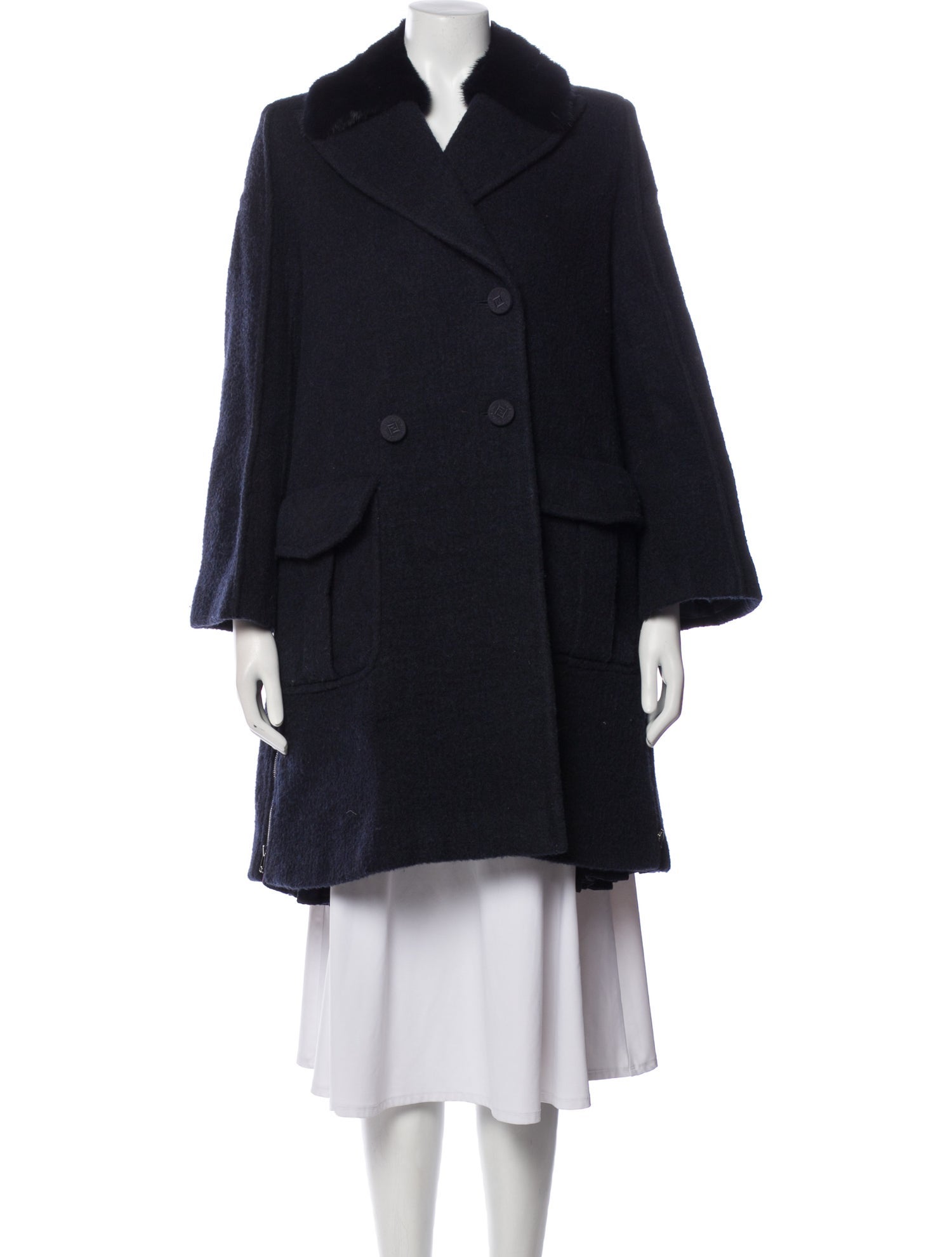 Fendi Virgin Wool Coat