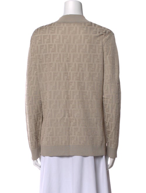 Fendi Printed Crew Neck Sweatshirt