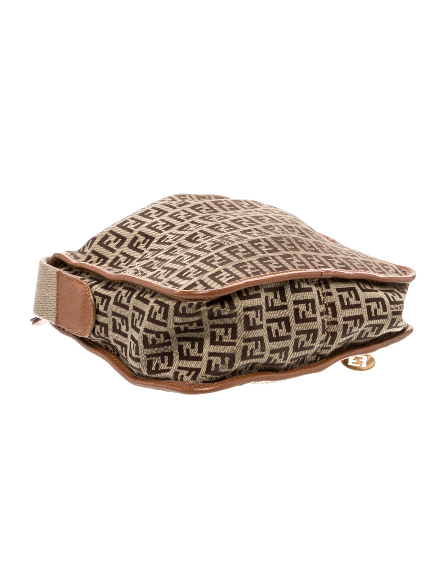 Fendi Zucchino FF Messenger Bag