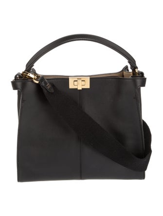 Fendi Leather Peekaboo X-Lite Medium