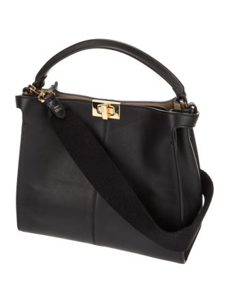 Fendi Leather Peekaboo X-Lite Medium