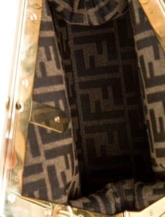 Fendi Zucca FF First clutch bag Small