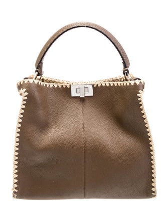 Fendi Leather Peekaboo X-Lite Medium