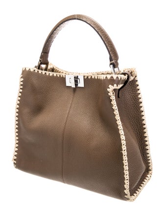 Fendi Leather Peekaboo X-Lite Medium