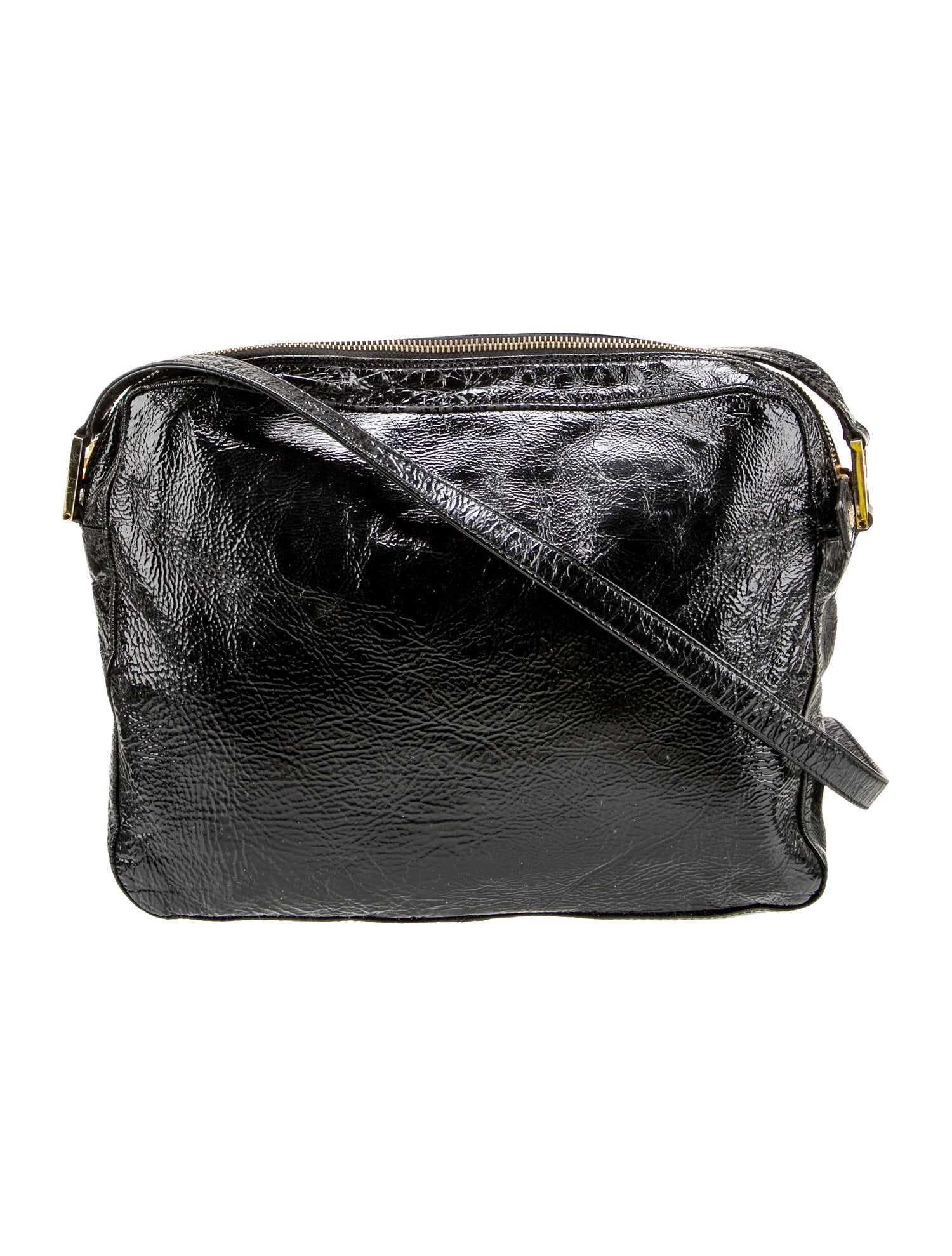 Fendi Patent Leather Shoulder Bag