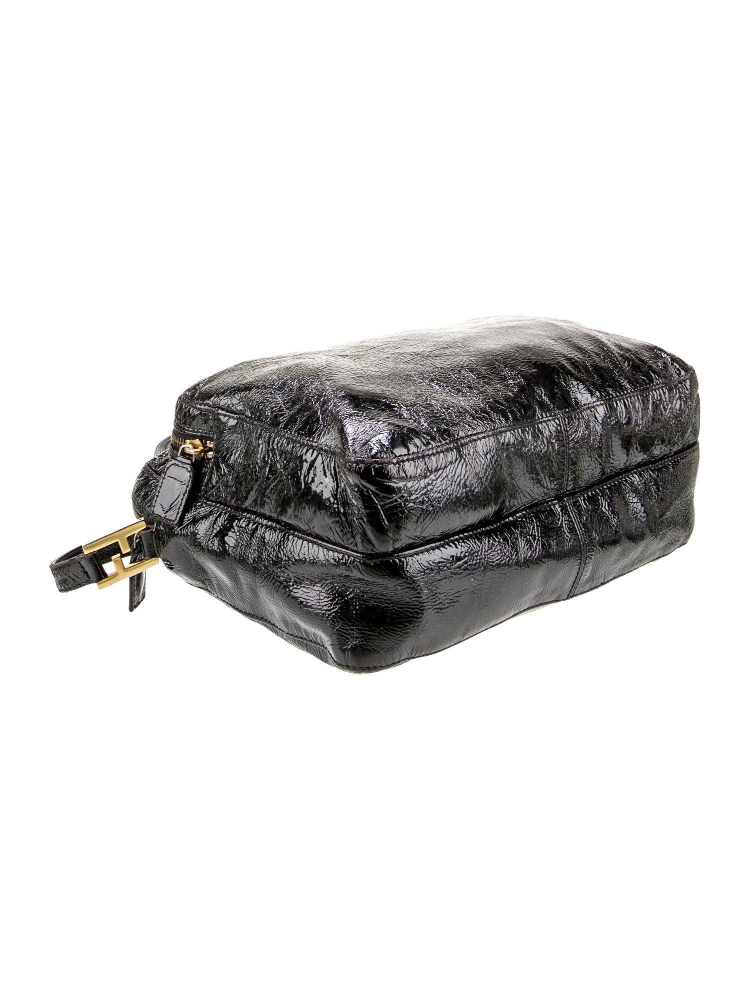 Fendi Patent Leather Shoulder Bag