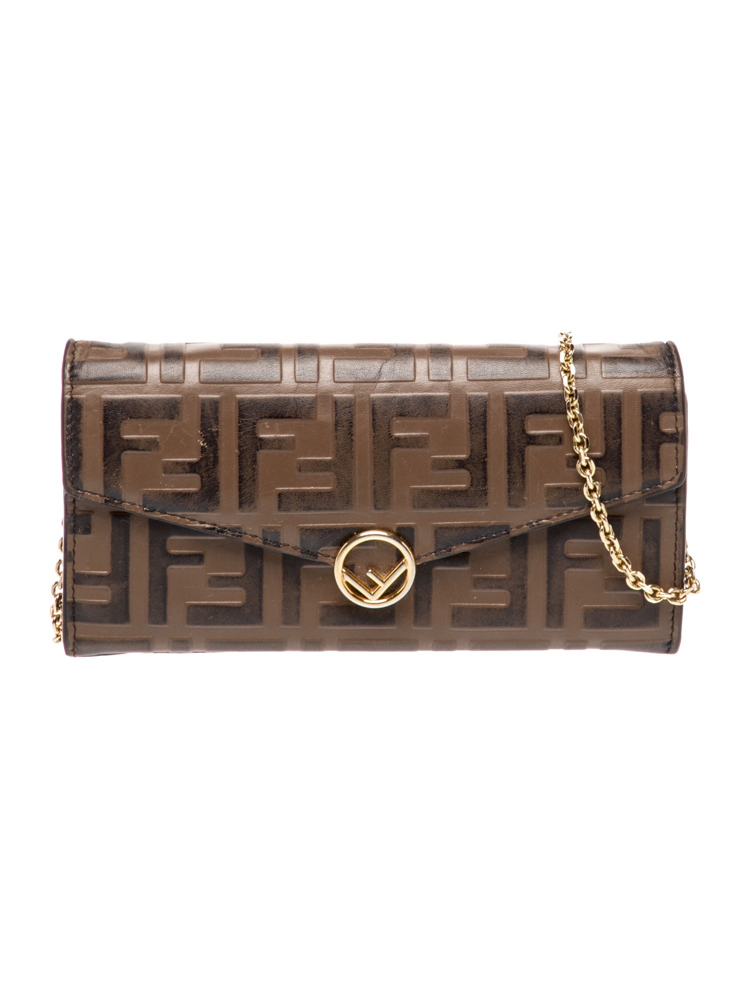 Fendi Zucca FF Clutch