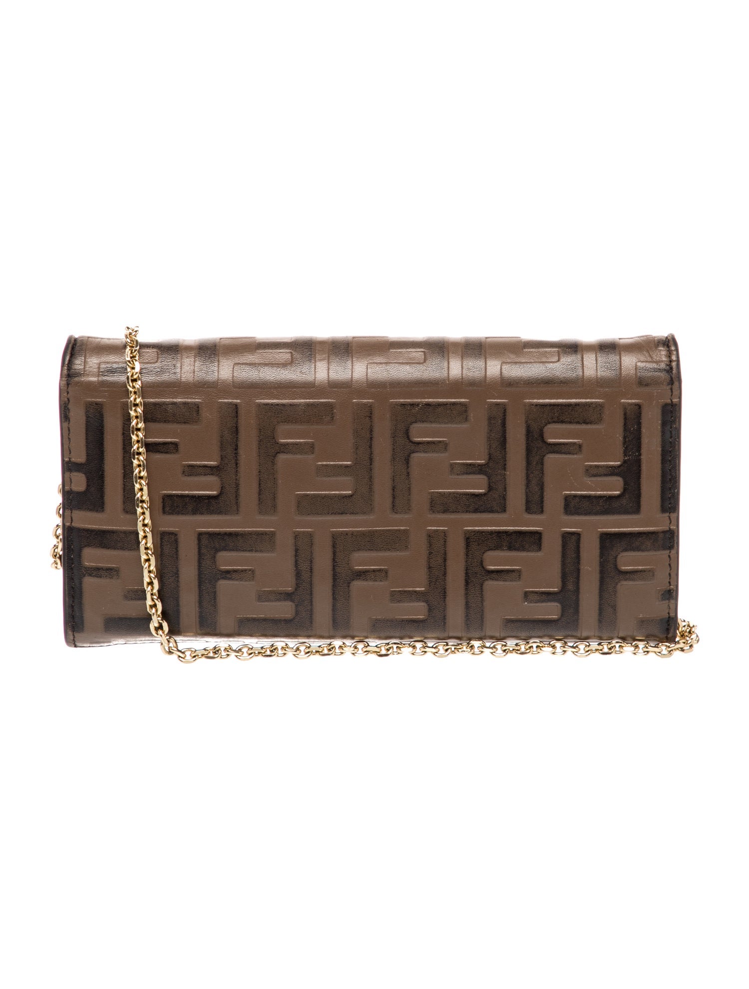 Fendi Zucca FF Clutch