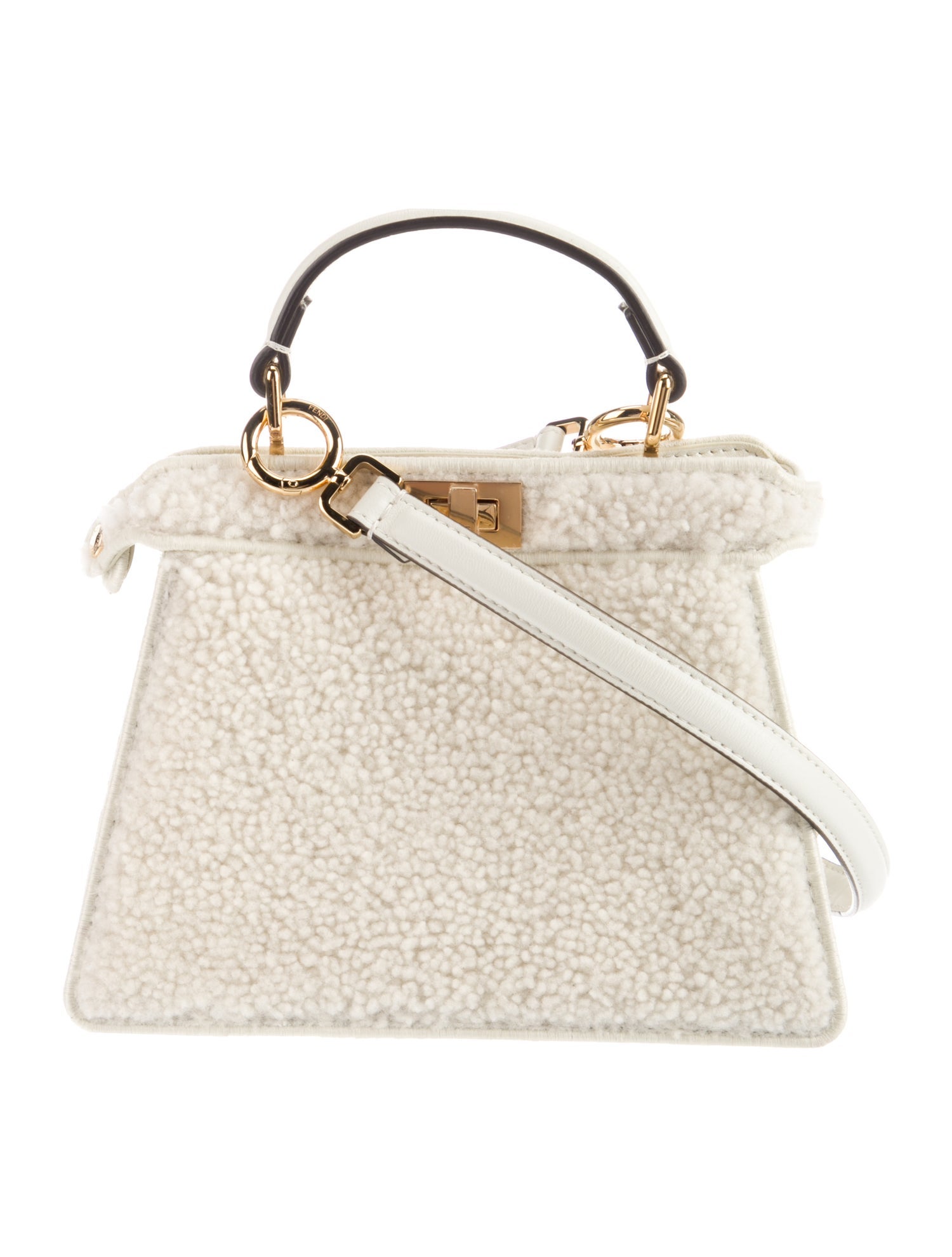 Fendi Faux Fur Peekaboo Small