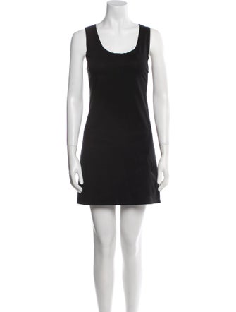 Fendi Scoop Neck Mini Dress
