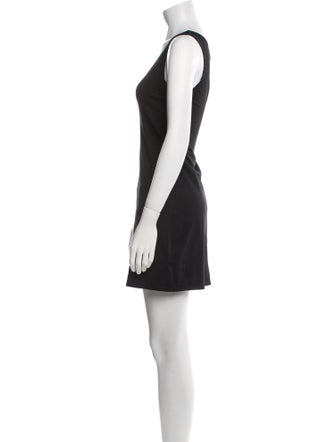 Fendi Scoop Neck Mini Dress