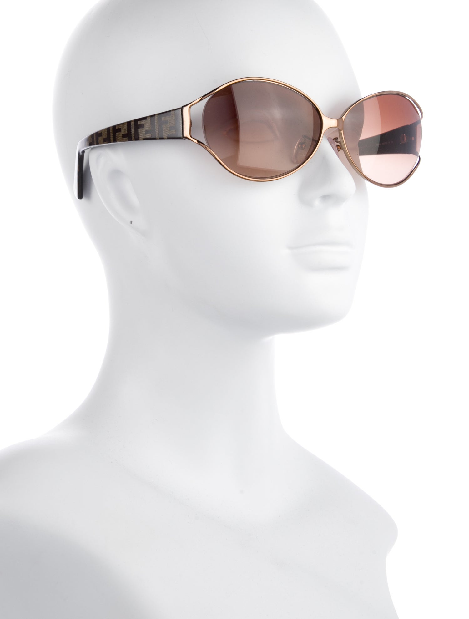Fendi Oversize Gradient Sunglasses