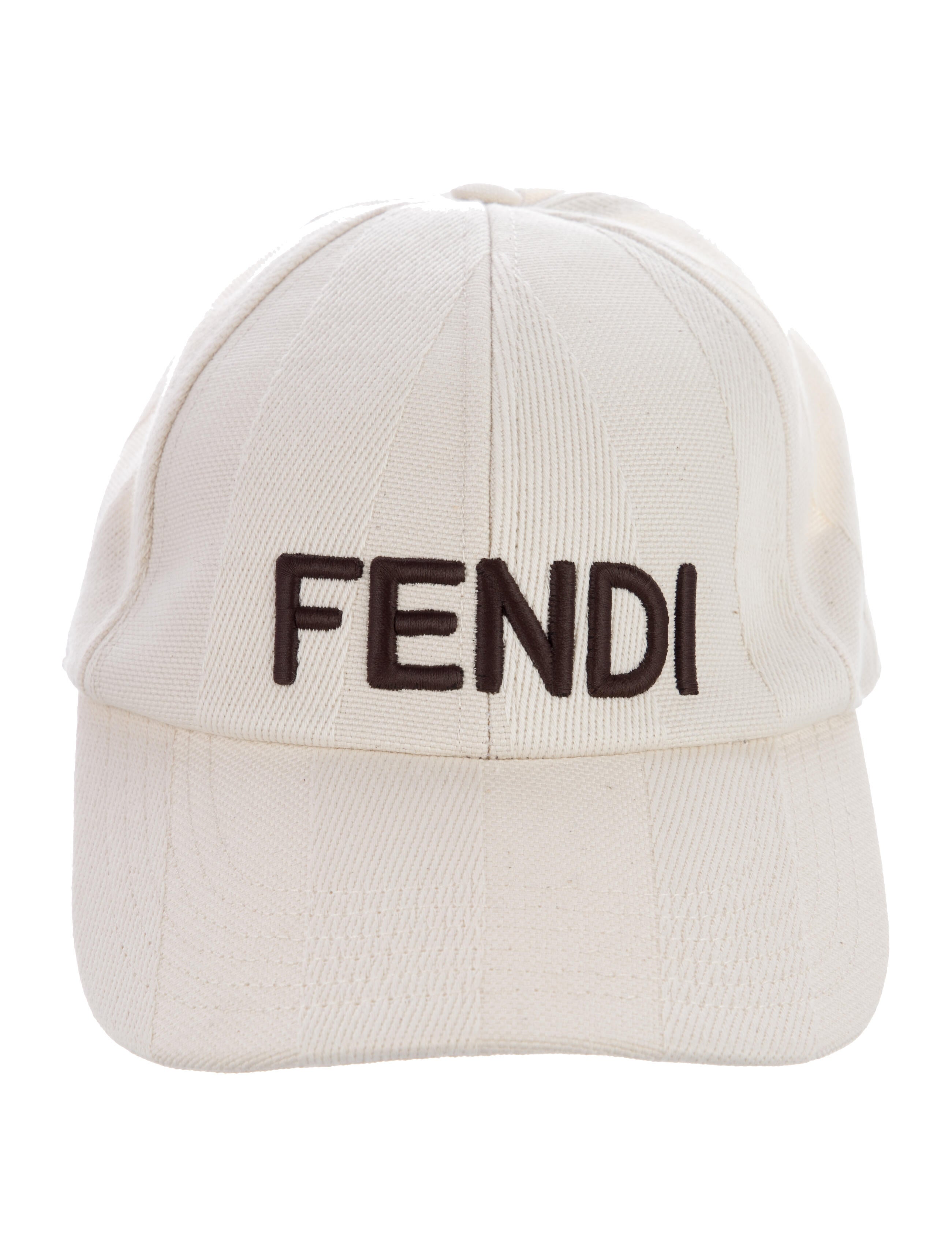 Fendi Canvas Baseball Hat