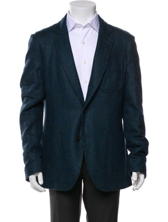 Fendi Zucca FF Logo Wool Blazer