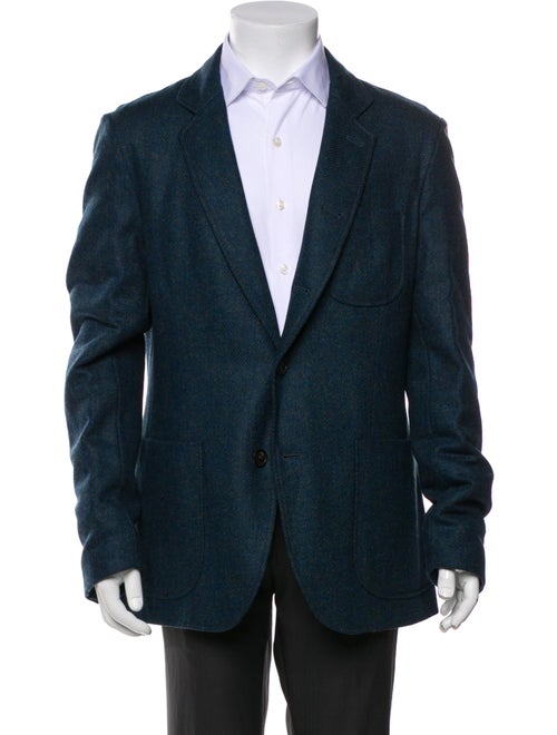 Fendi Zucca FF Logo Wool Blazer