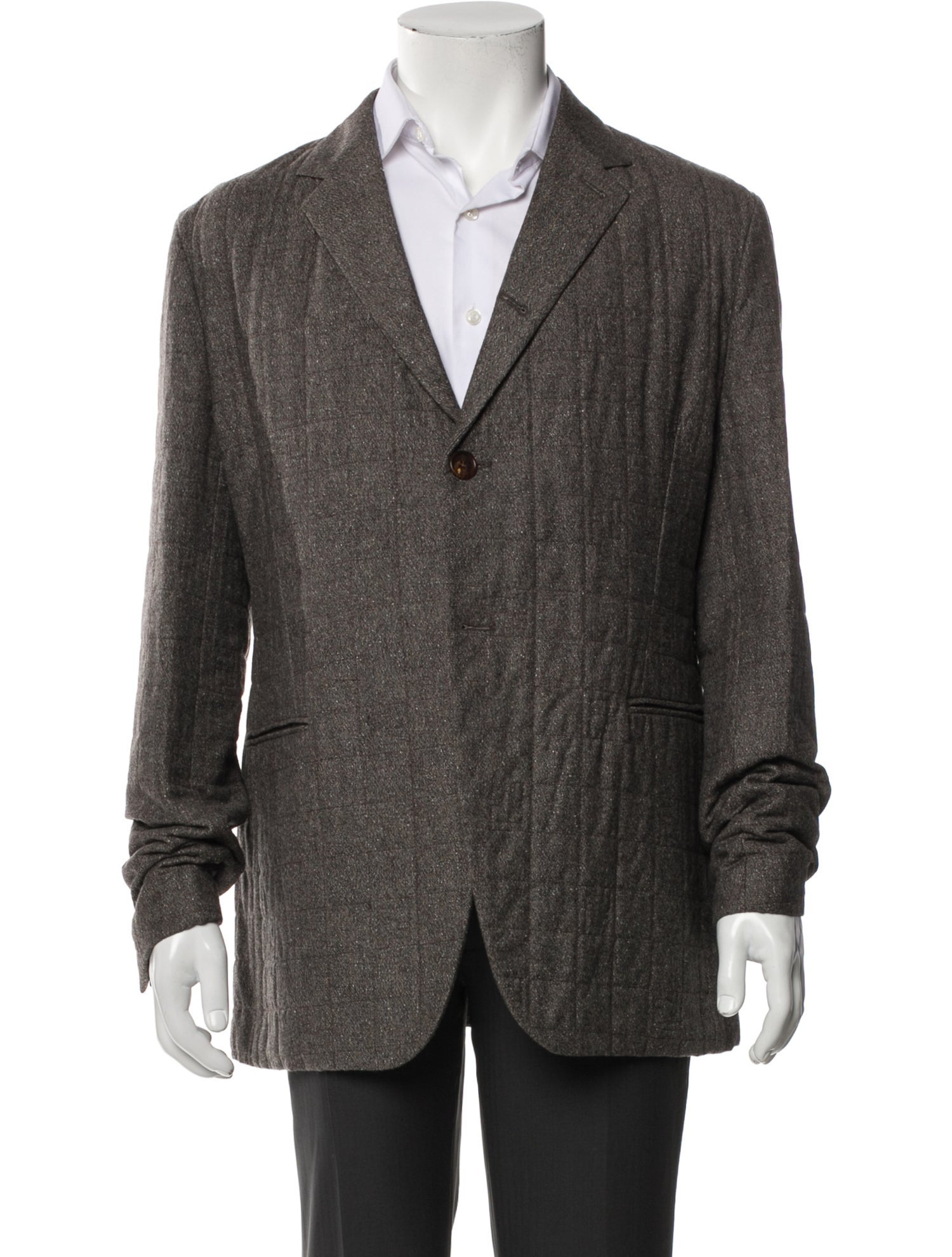 Fendi Fleece Wool Blazer