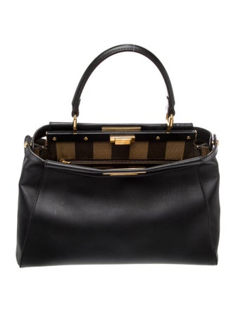 Fendi Leather Peekaboo Medium