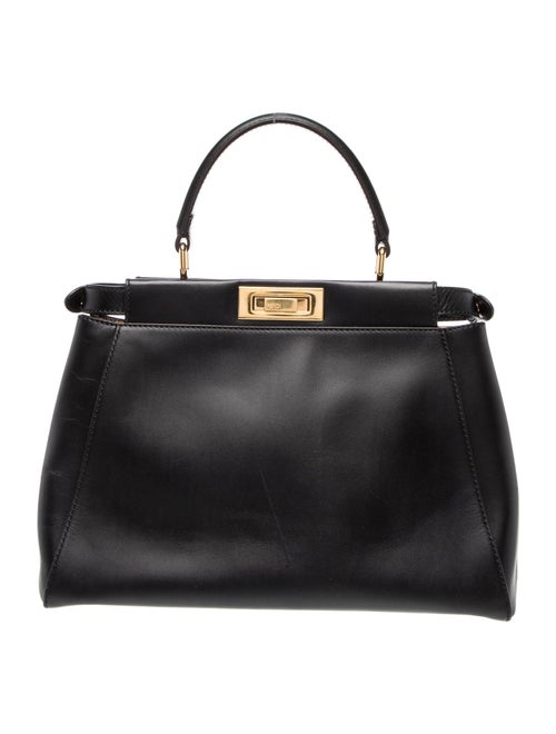 Fendi Leather Peekaboo Medium