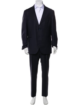 Fendi Zucca FF Logo Wool Two-Piece Suit
