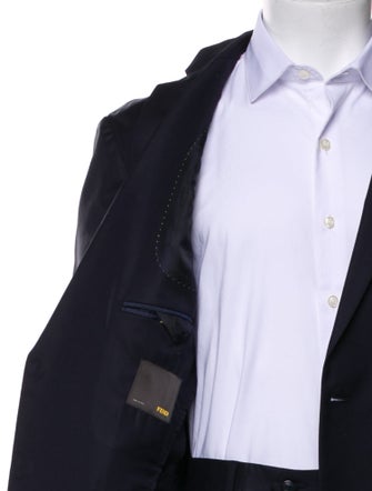 Fendi Zucca FF Logo Wool Two-Piece Suit