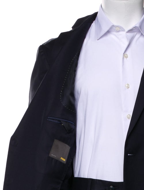 Fendi Zucca FF Logo Wool Two-Piece Suit