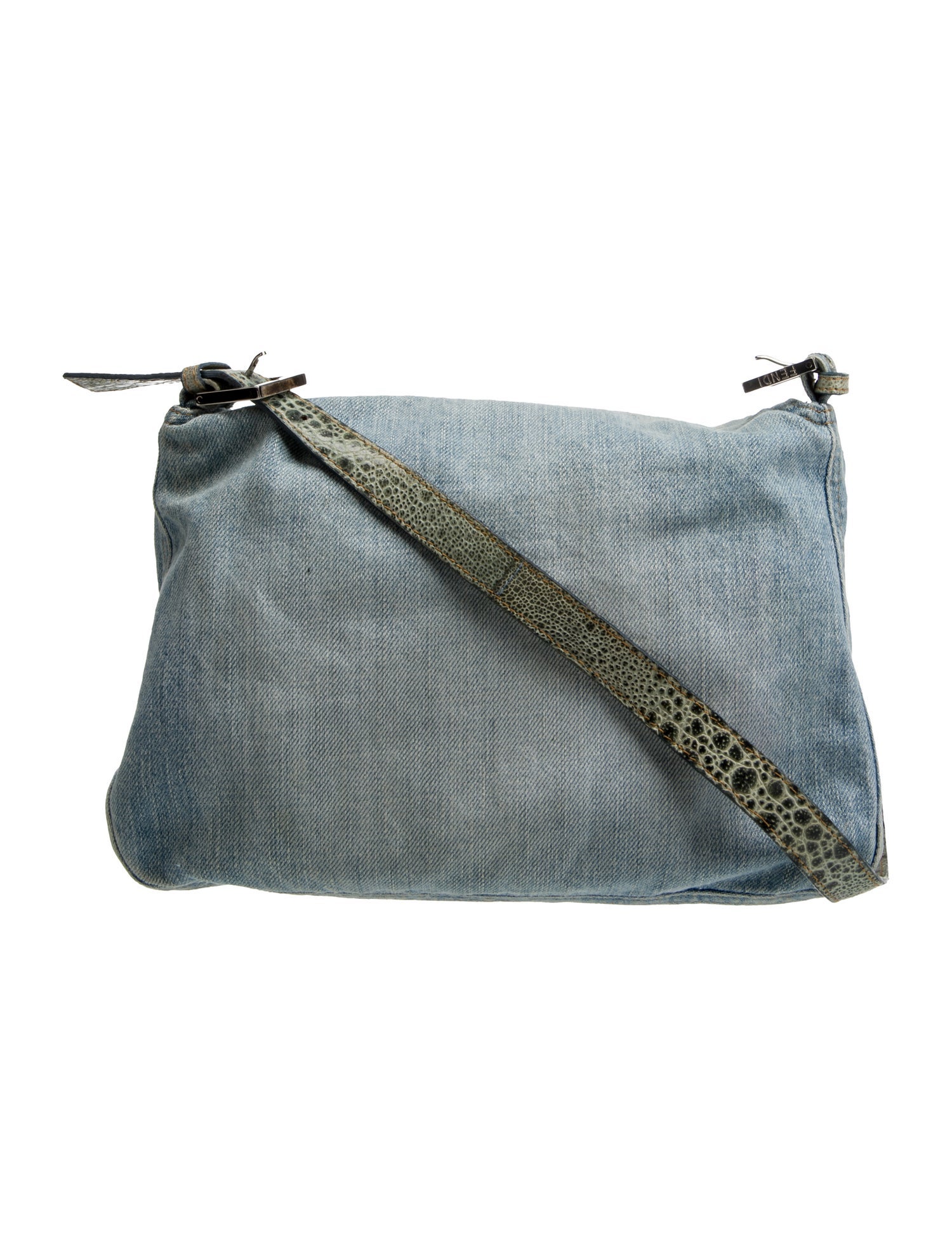 Fendi Denim Shoulder Bag