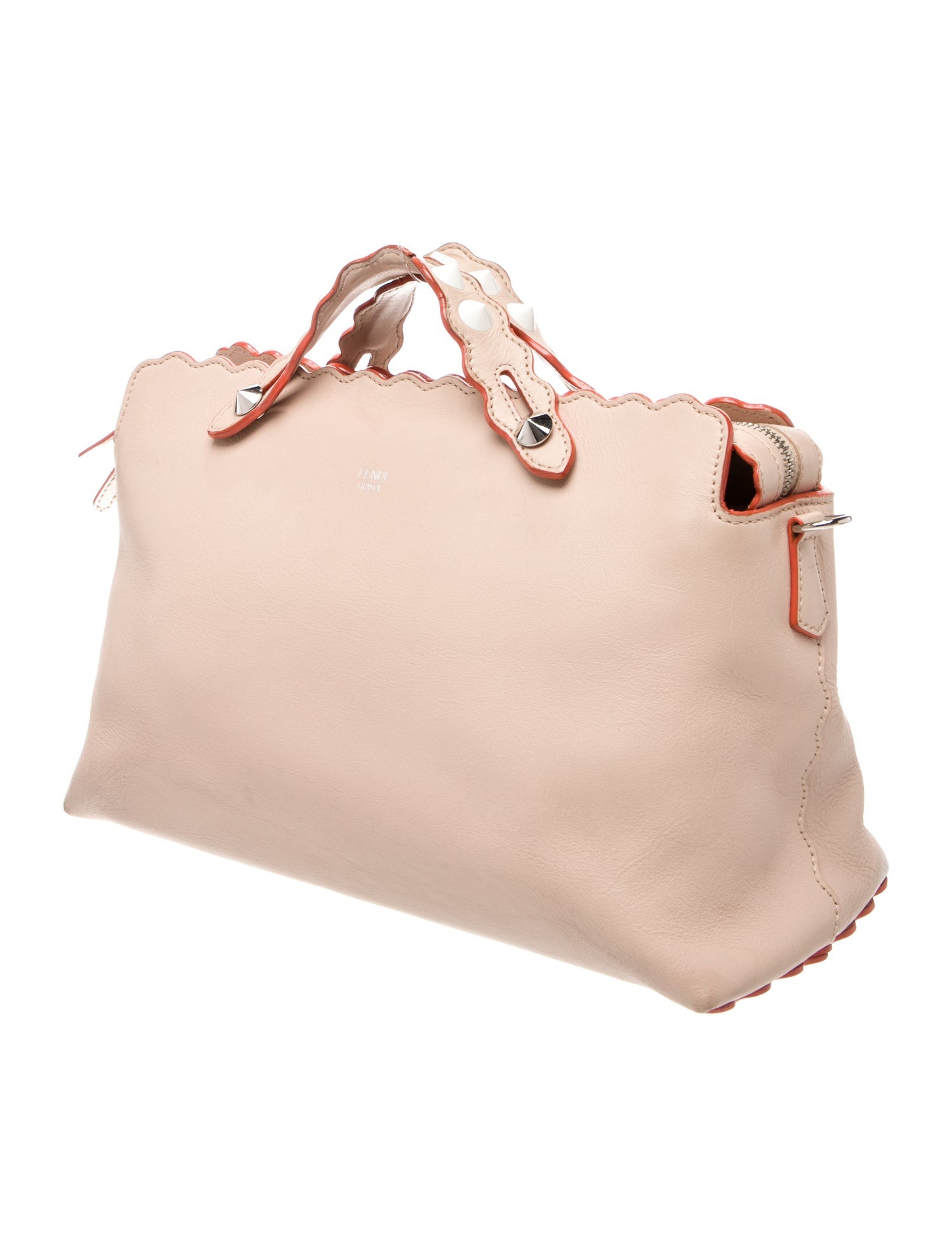 Fendi Leather Top Handle Bag