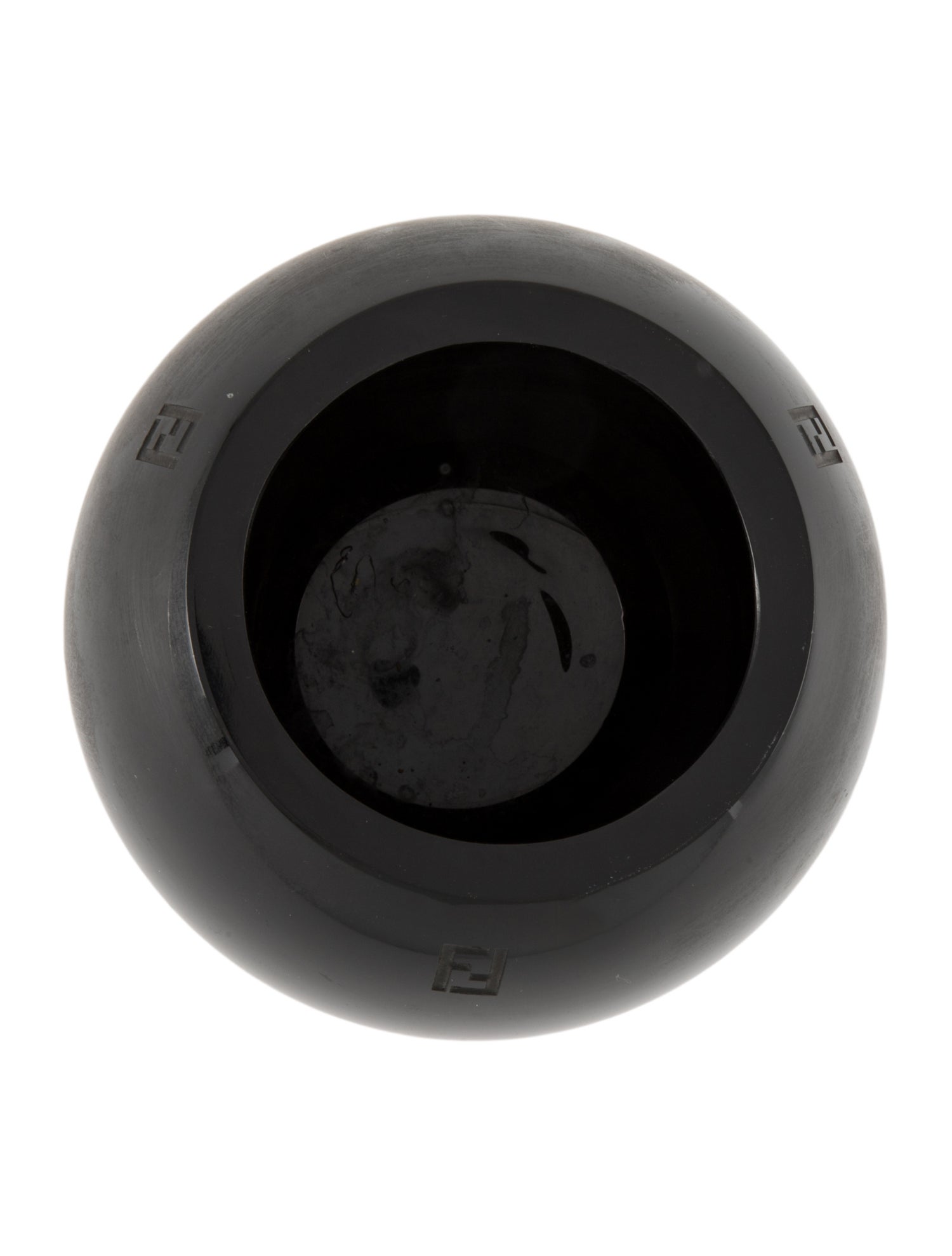 Fendi Vetro Murano Round Glass Vase