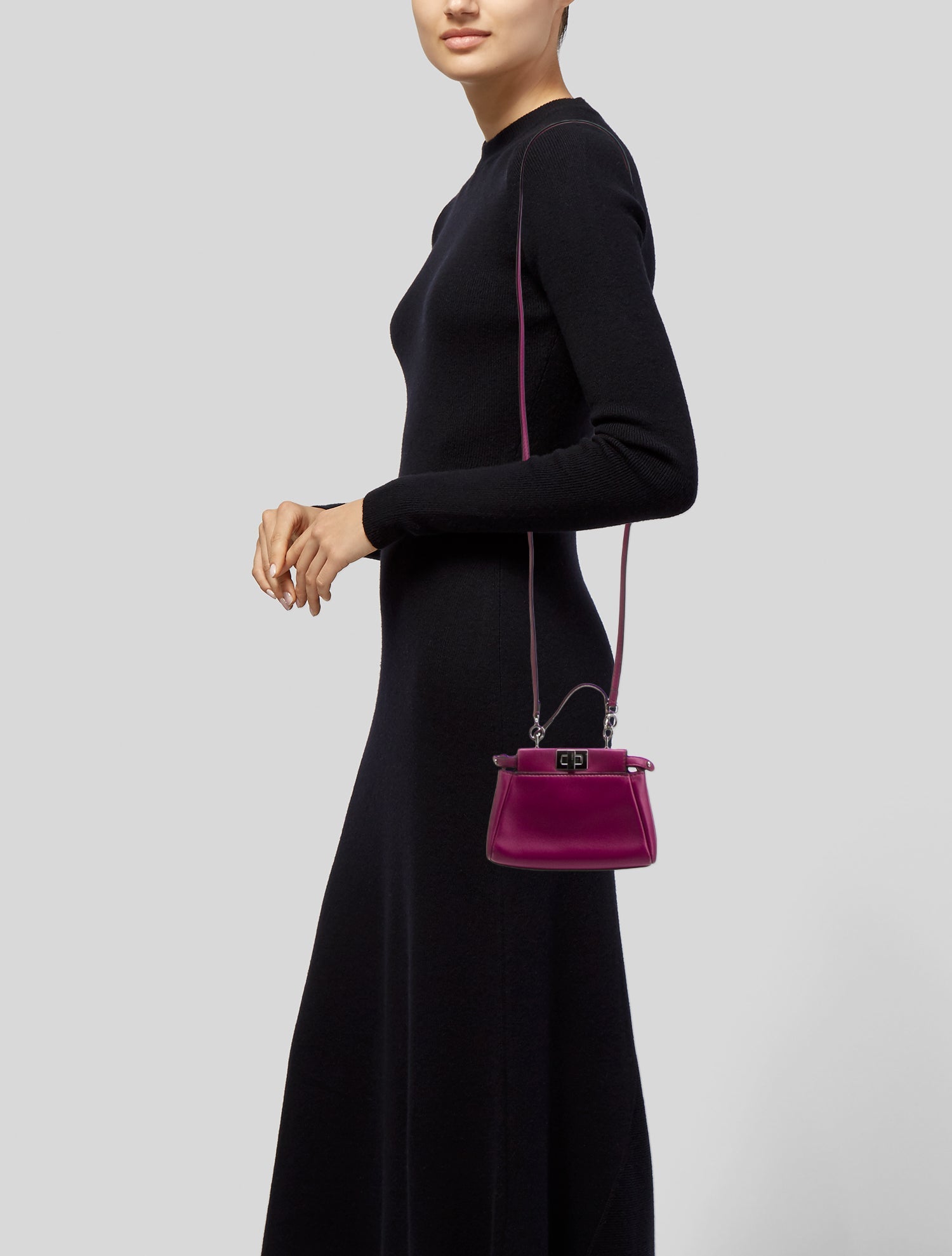 Fendi Leather Peekaboo