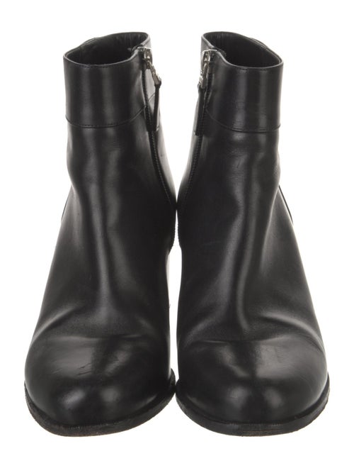 Fendi Leather Studded Accents Boots