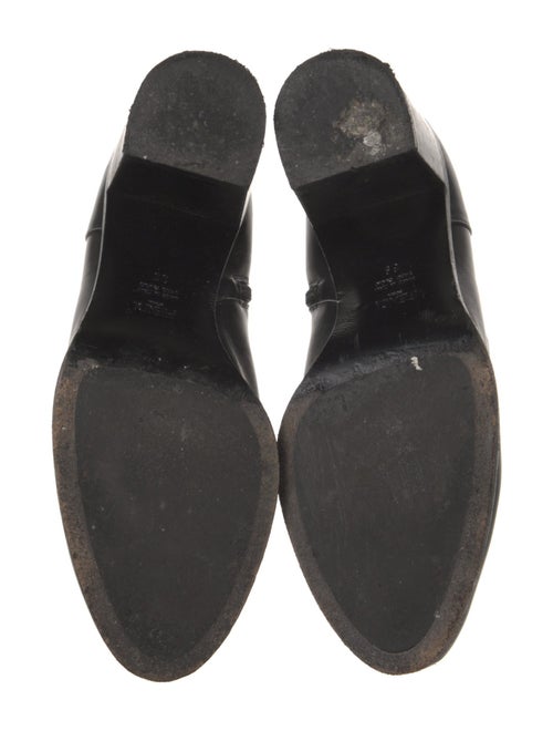 Fendi Leather Studded Accents Boots