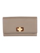 Fendi 2017 Leather Continental Wallet